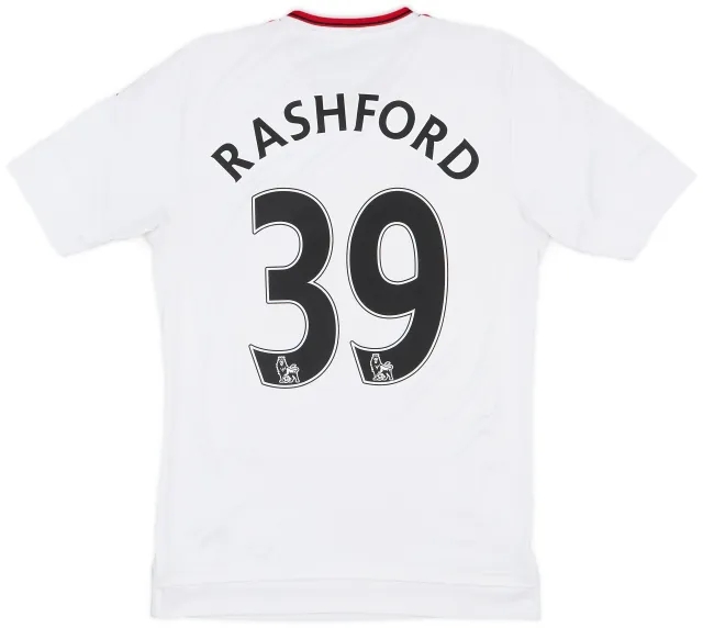 2015-16 Manchester United Away Shirt Rashford #39 - 7/10 - (XS)