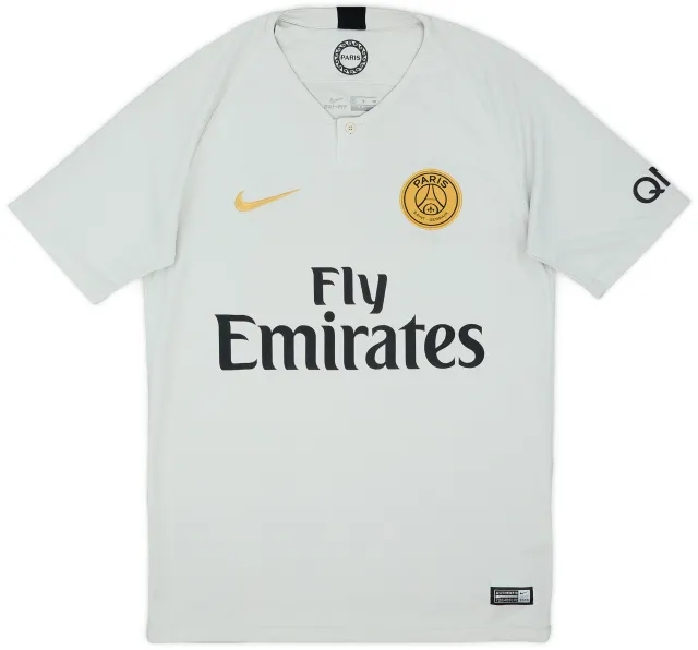 2018-19 Paris Saint-Germain Away Shirt - 7/10 - (S)