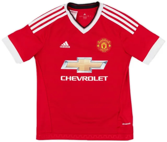 2015-16 Manchester United Home Shirt - 5/10 - (M.Boys)
