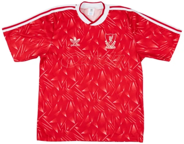 1989-91 Liverpool Home Shirt - 4/10 - (M/L)