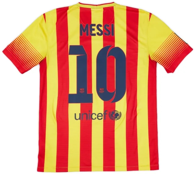 2013-15 Barcelona Away Shirt Messi #10 - 8/10 - (M)