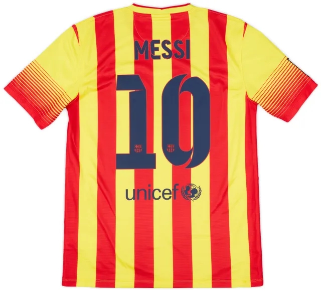 2013-15 Barcelona Away Shirt Messi #10 - 9/10 - (M)