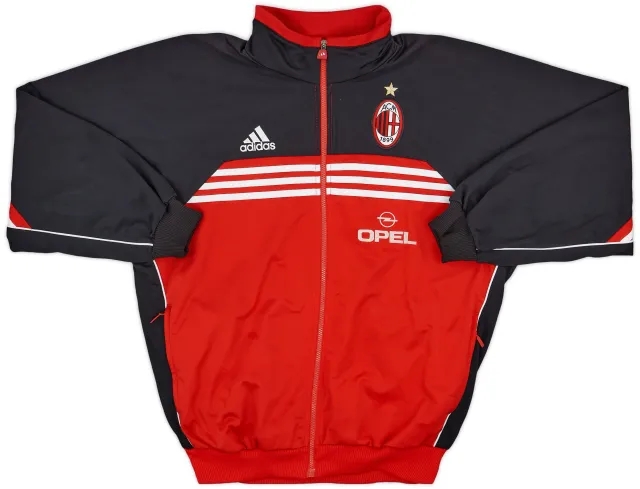 2000-01 AC Milan adidas Track Jacket - 8/10 - (M/L)