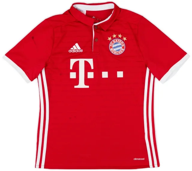 2016-17 Bayern Munich Home Shirt - 6/10 - (L.Boys)