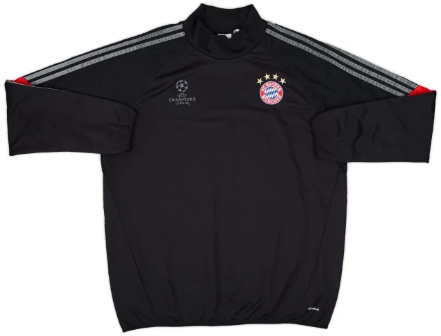 2014-15 Bayern Munich adidas CL Drill Top - 6/10 - (XL)