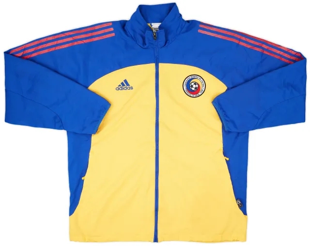 2001-02 Romania adidas Track Jacket - 5/10 - (L)