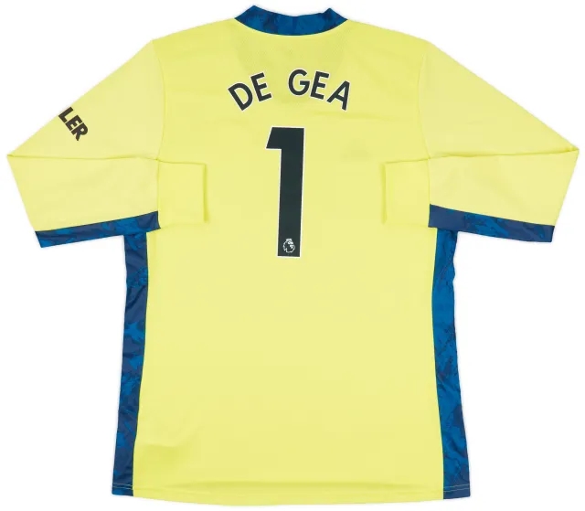 2020-21 Manchester United GK Shirt De Gea #1 - 7/10 - (XL)