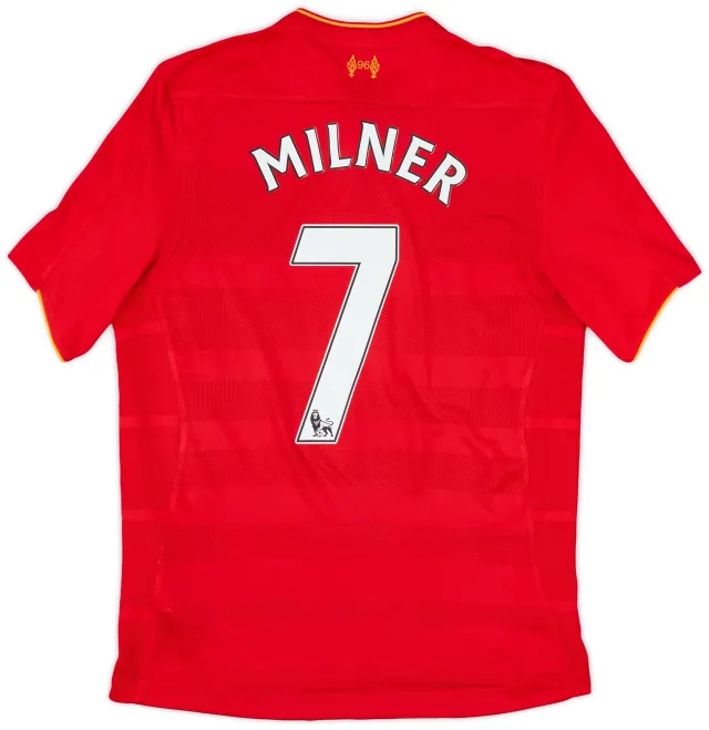 2016-17 Liverpool Home Shirt Milner #7 - 6/10 - (S)