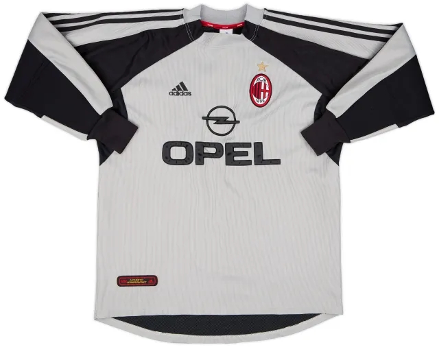 2000-02 AC Milan GK Shirt - 8/10 - (M)