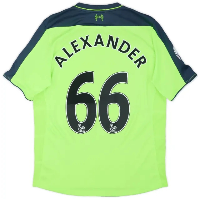 2016-17 Liverpool Third Shirt Alexander #66 - 8/10 - (S)