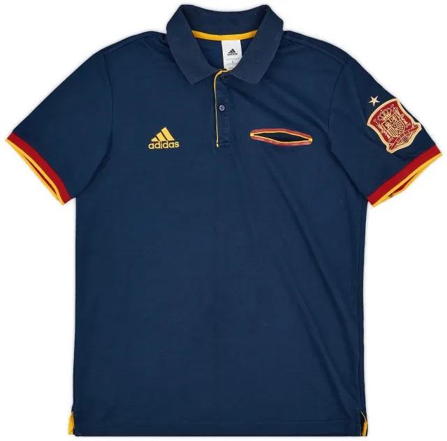 2013-14 Spain adidas Polo Shirt - 7/10 - (L)