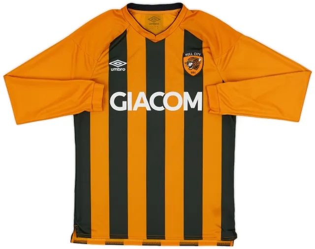 2020-21 Hull City Home L/S Shirt - 5/10 - (M)