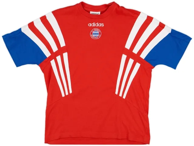 1995-96 Bayern Munich adidas Training Shirt - 9/10 - (M)