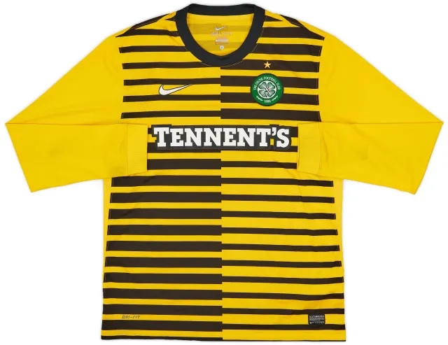 2011-12 Celtic Third L/S Shirt - 8/10 - (L)