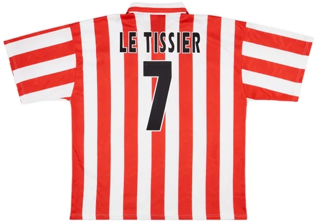 1995-97 Southampton Home Shirt Le Tissier #7 - 9/10 - (XL)