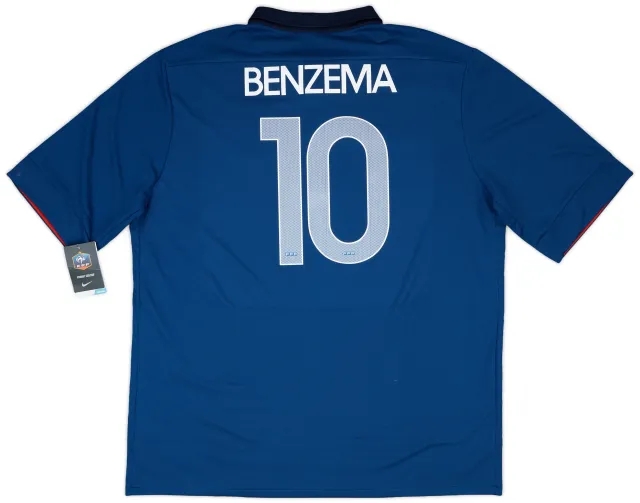2011-12 France Home Shirt Benzema #10 (XXL)
