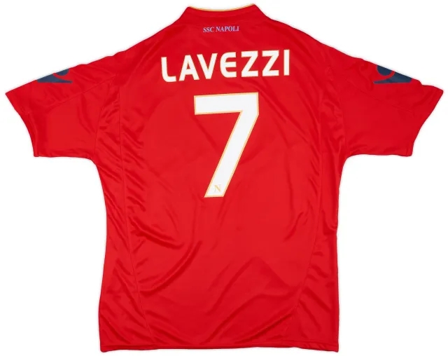 2009-10 Napoli Basic Third Shirt Lavezzi #7 (XL)