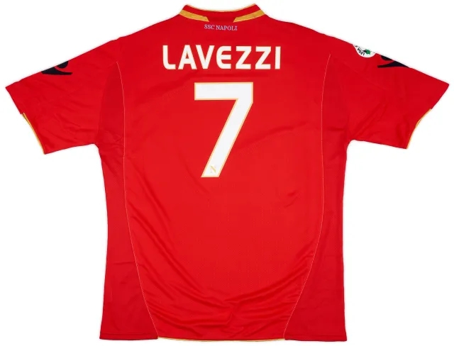 2009-10 Napoli Third Shirt Lavezzi #7 (3XL)