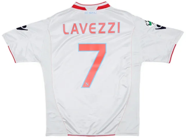 2009-10 Napoli Away Shirt Lavezzi #7 (S)