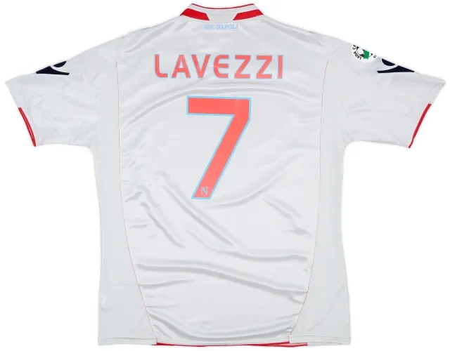 2009-10 Napoli Away Shirt Lavezzi #7 (XL)