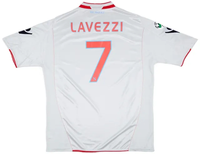 2009-10 Napoli Away Shirt Lavezzi #7 (3XL)