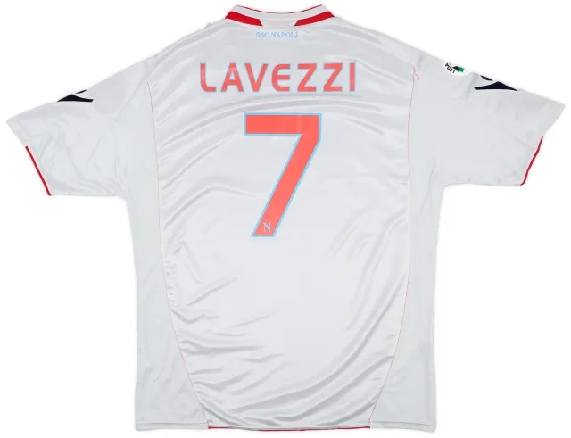 2009-10 Napoli Away Shirt Lavezzi #7 (XXL)