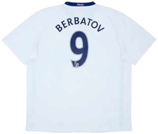 2008-10 Manchester United Away Shirt Berbatov #9 - 6/10 - (XXL)