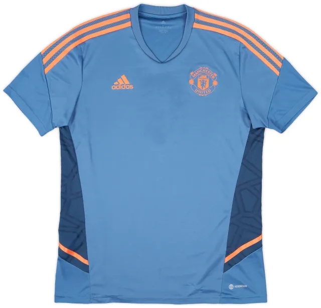 2022-23 Manchester United adidas Training Shirt - 9/10 - (L)