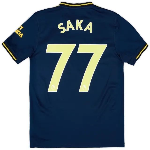 2019-20 Arsenal Third Shirt Saka #77 - 7/10 - (S)