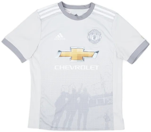 2017-18 Manchester United Third Shirt - 5/10 - (L.Boys)