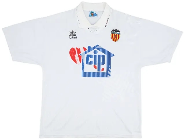 1994-95 Valencia Home Shirt - 7/10 - (L)