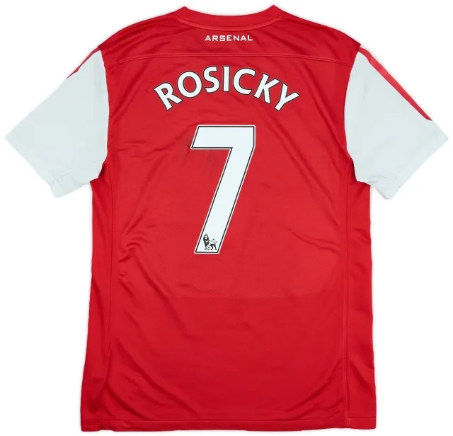 2011-12 Arsenal Home Shirt Rosicky #7 - 6/10 - (M)