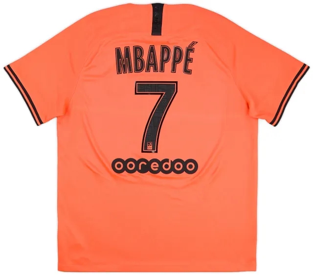 2019-20 Paris Saint-Germain Away Shirt Mbappe #7 - 7/10 - (XL)