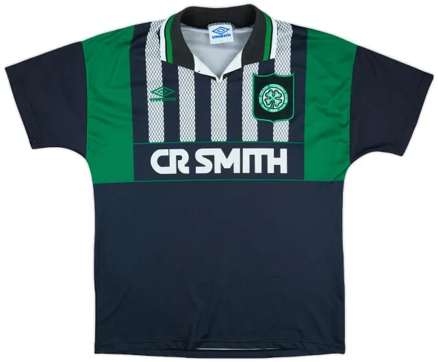1994-96 Celtic Away Shirt - 8/10 - (L)