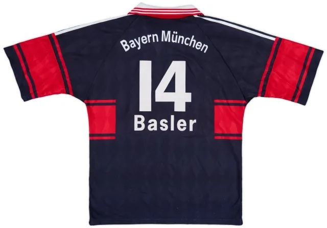 1997-99 Bayern Munich Home Shirt Basler #14 - 7/10 - (M)