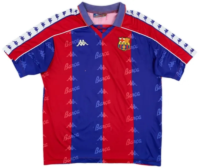 1992-95 Barcelona Home Shirt - 5/10 - (M)