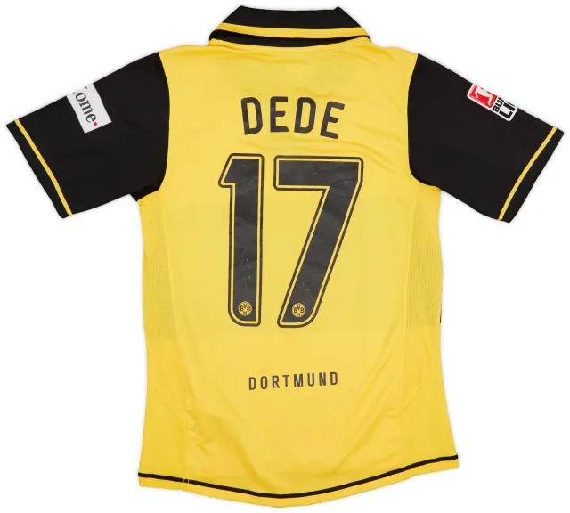 2007-08 Borussia Dortmund Home Shirt Dede #17 - 7/10 - (S)