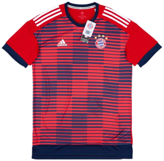 2017-18 AC Milan adidas Pre-Match Shirt (XS)