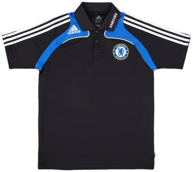 2008-09 Chelsea adidas Polo Shirt - 8/10 - (M)