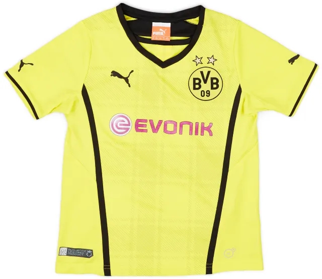 2013-14 Borussia Dortmund Home Shirt - 8/10 - (S.Boys)