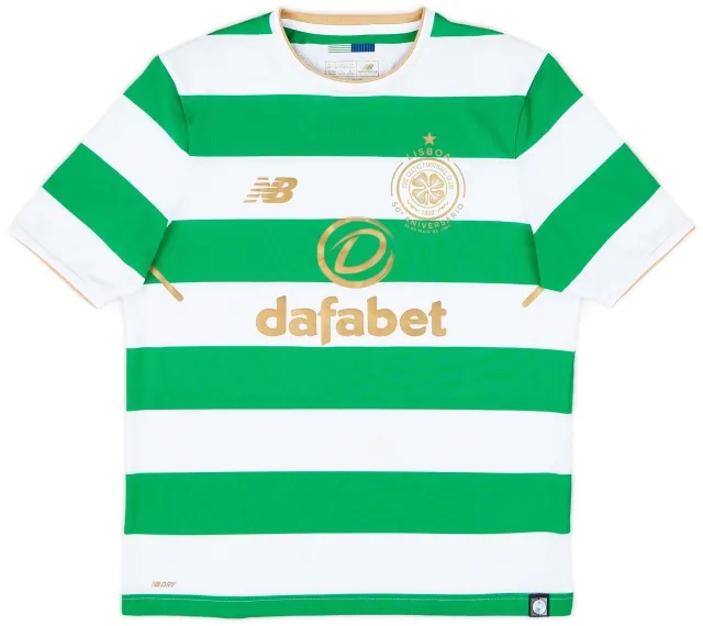 2017-18 Celtic 'Lisbon Lions 50th Anniversary' Home Shirt - 9/10 - (S)