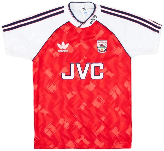 1990-92 Arsenal Home Shirt - 10/10 - (S)