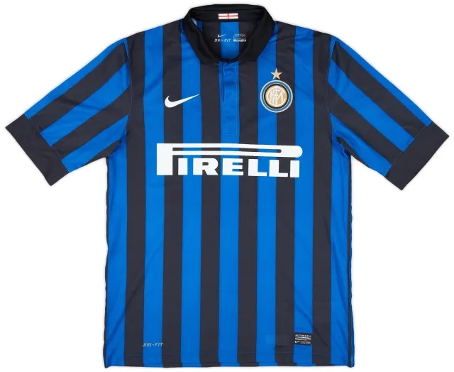 2011-12 Inter Milan Home Shirt - 9/10 - (M)