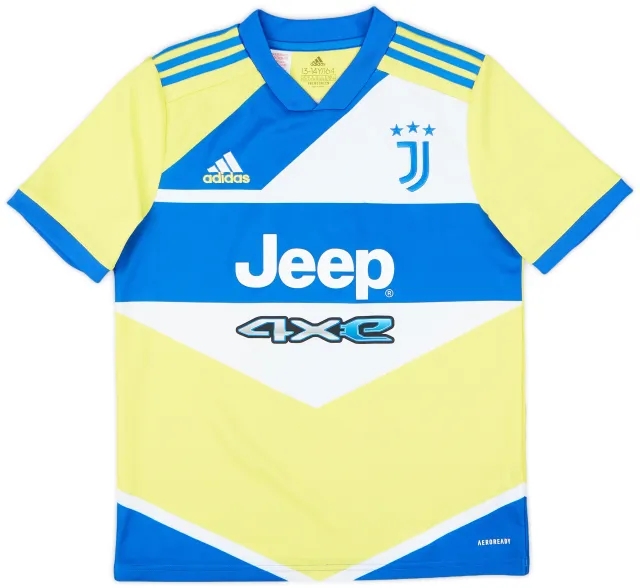 2021-22 Juventus Third Shirt - 9/10 - (L.Boys)