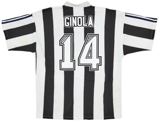 1995-97 Newcastle Home Shirt Ginola #14 - 5/10 - (XL)