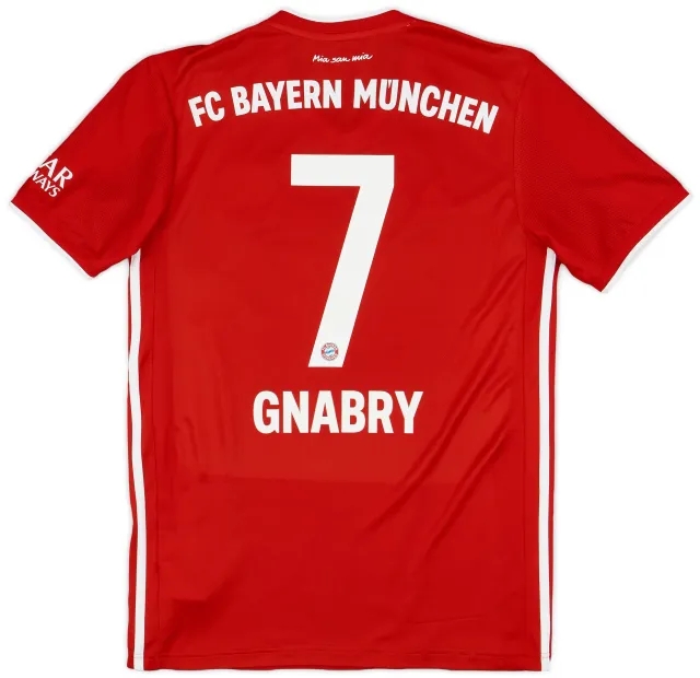 2020-21 Bayern Munich Home Shirt Gnabry #7 - 10/10 - (S)