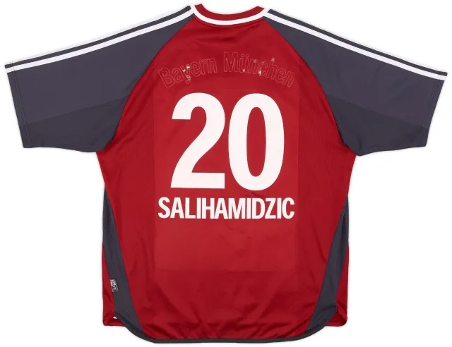 2002-03 Bayern Munich Home Shirt Salihamidzic #20 - 4/10 - (XL)