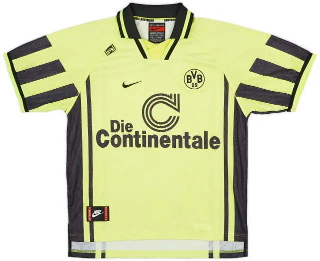 1996-97 Borussia Dortmund Home Shirt - 7/10 - (L)