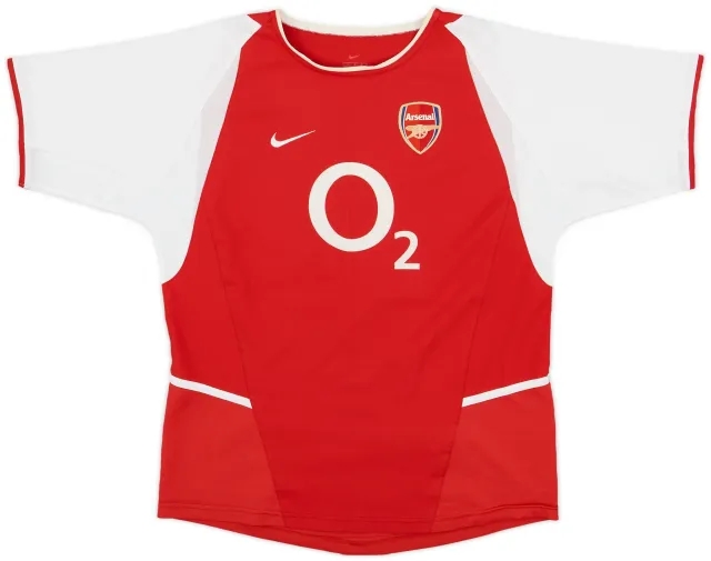 2002-04 Arsenal Home Shirt - 8/10 - (L.Boys)