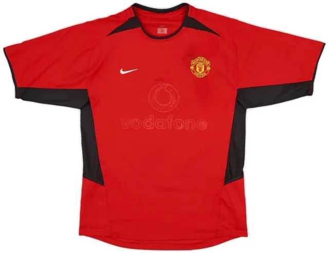 2002-04 Manchester United Home Shirt - 4/10 - (S)